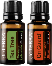 doTERRA Tea Tree og On Guard produkt