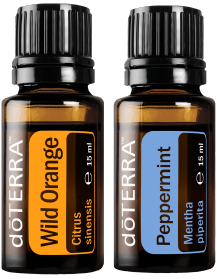 doTERRA Wild Orange og Peppermint produkt